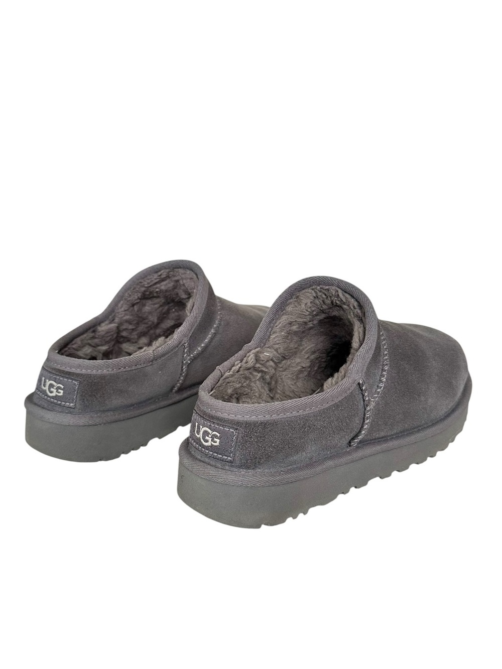 Ugg Classic Slipper Clog Mule Shoes Indoor Outdoor Size 8 Gray - Picture 6 of 9
